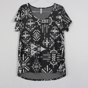 LuLaRoe | Aztec Festival Print Classic Tee Shirt L